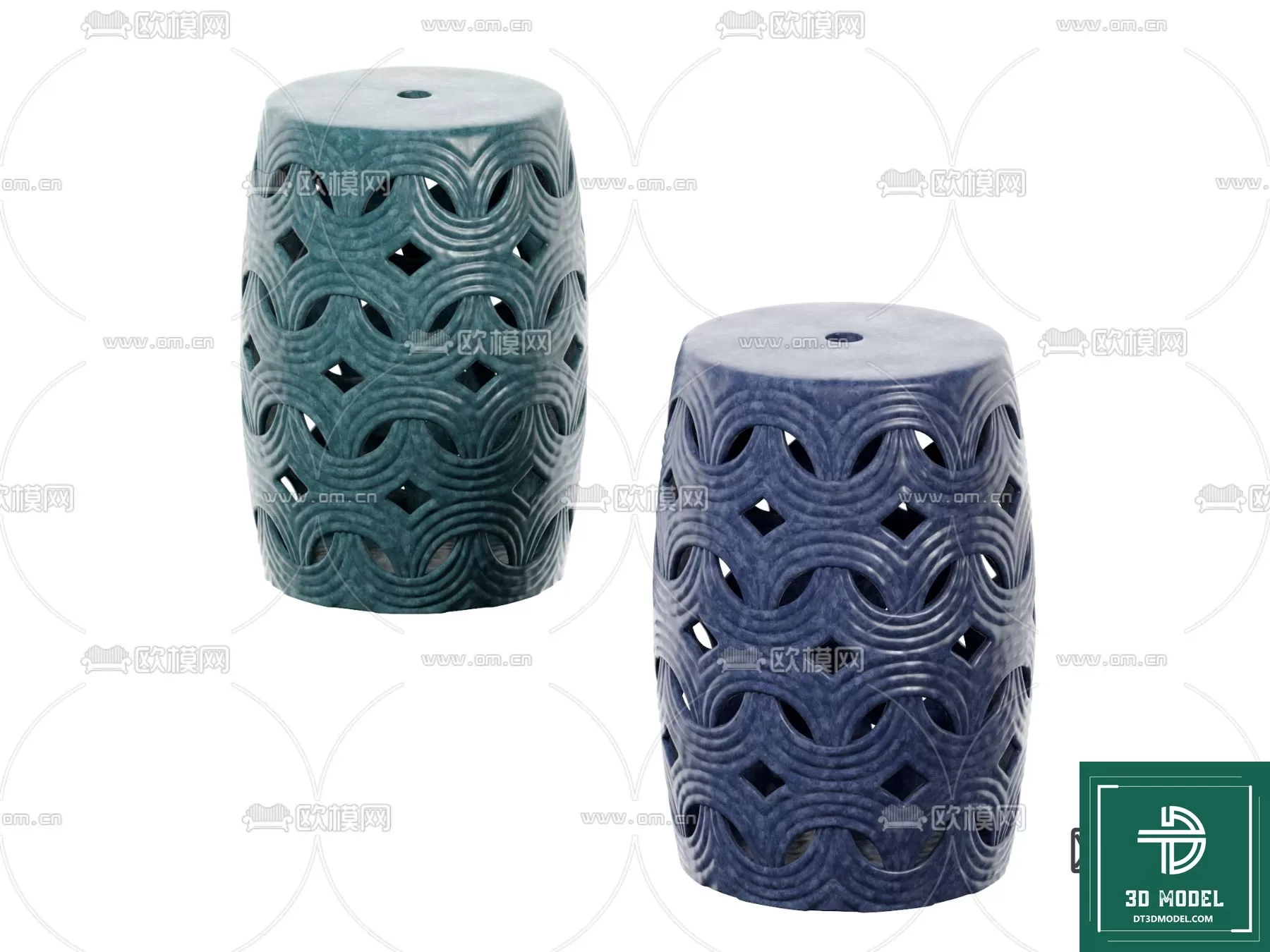 INDOCHINE STYLE – 3D MODELS – 734