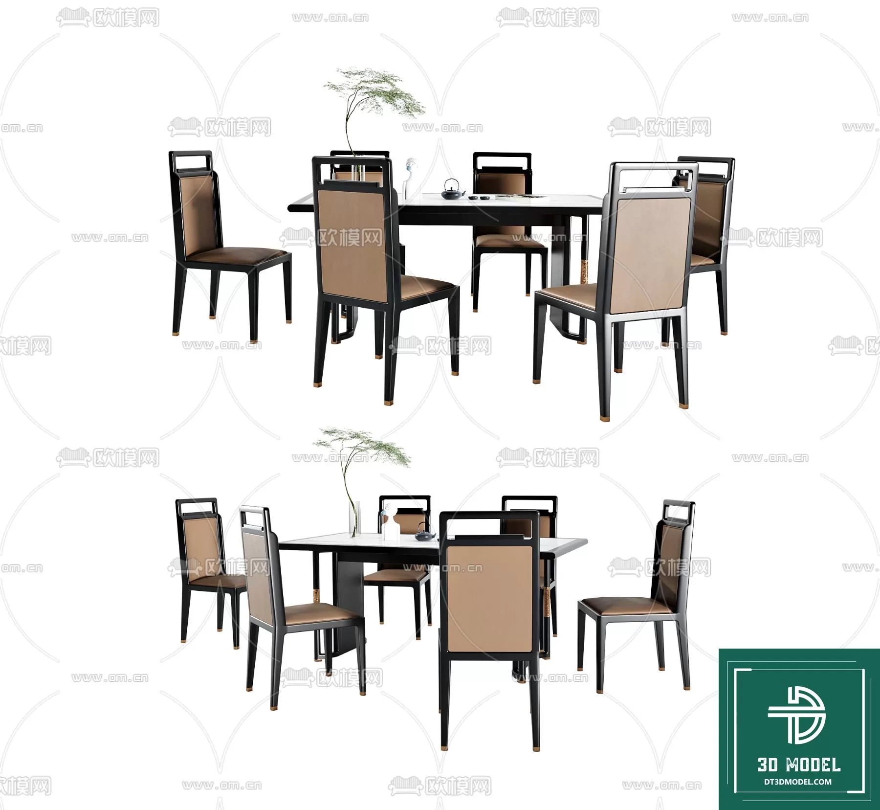 INDOCHINE STYLE – 3D MODELS – 738