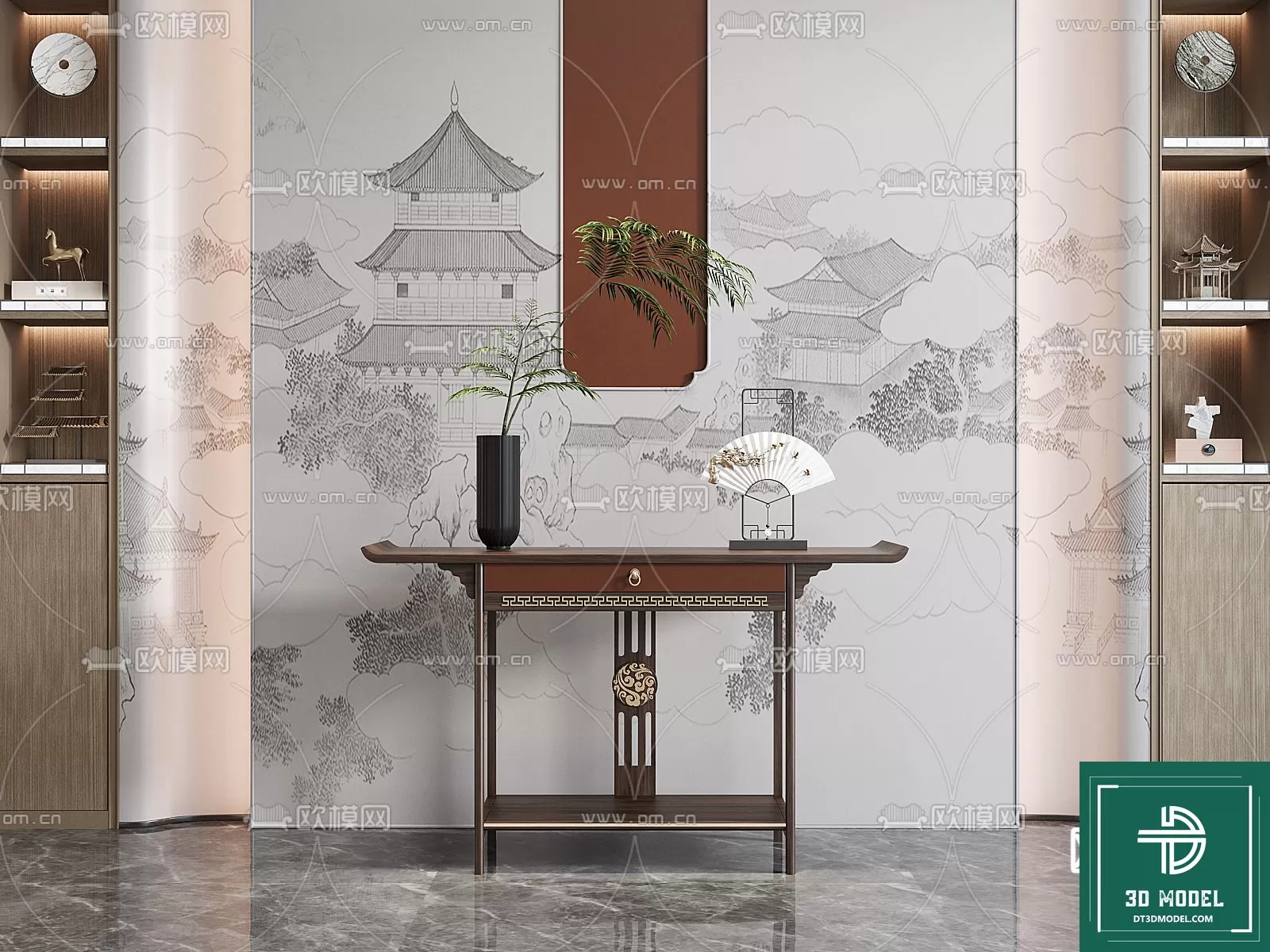 INDOCHINE STYLE – 3D MODELS – 750