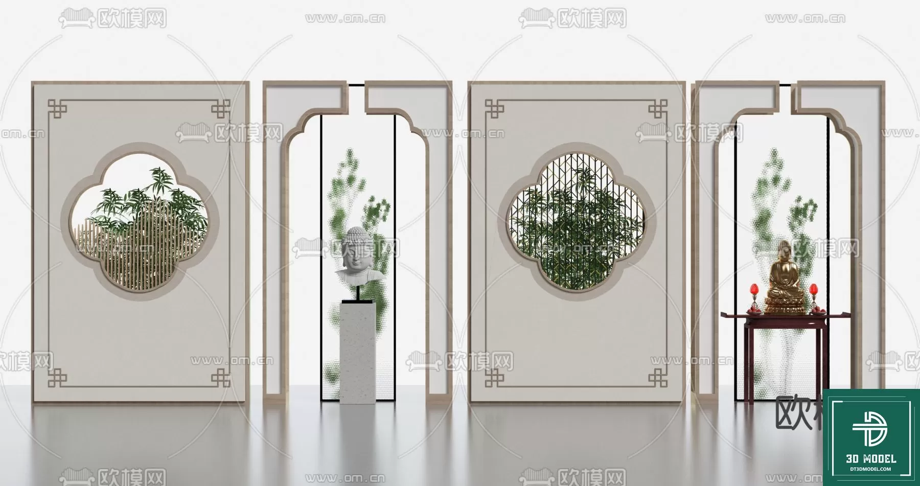 INDOCHINE STYLE – 3D MODELS – 769