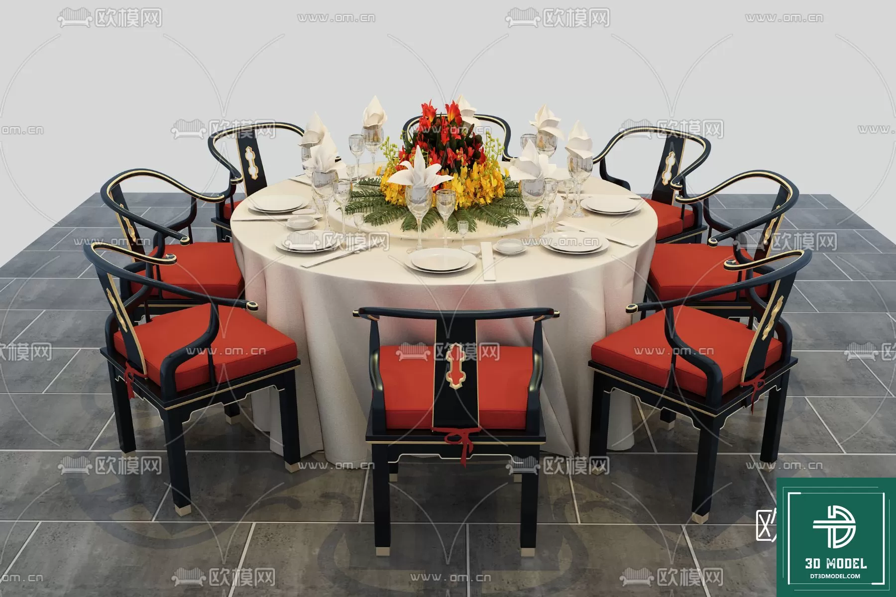 INDOCHINE STYLE – 3D MODELS – 779