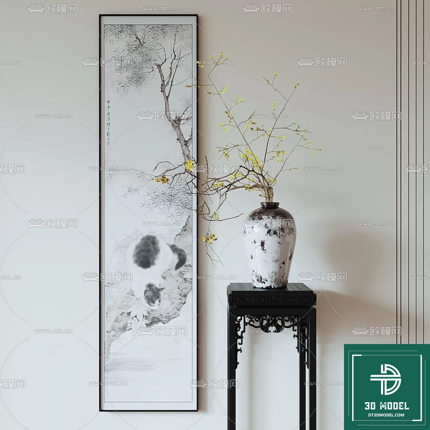 INDOCHINE STYLE – 3D MODELS – 781