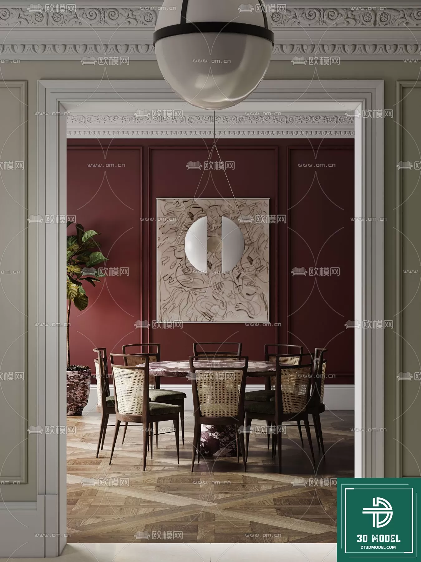 INDOCHINE STYLE – 3D MODELS – 783 INDOCHINE STYLE – 3D MODELS – 783