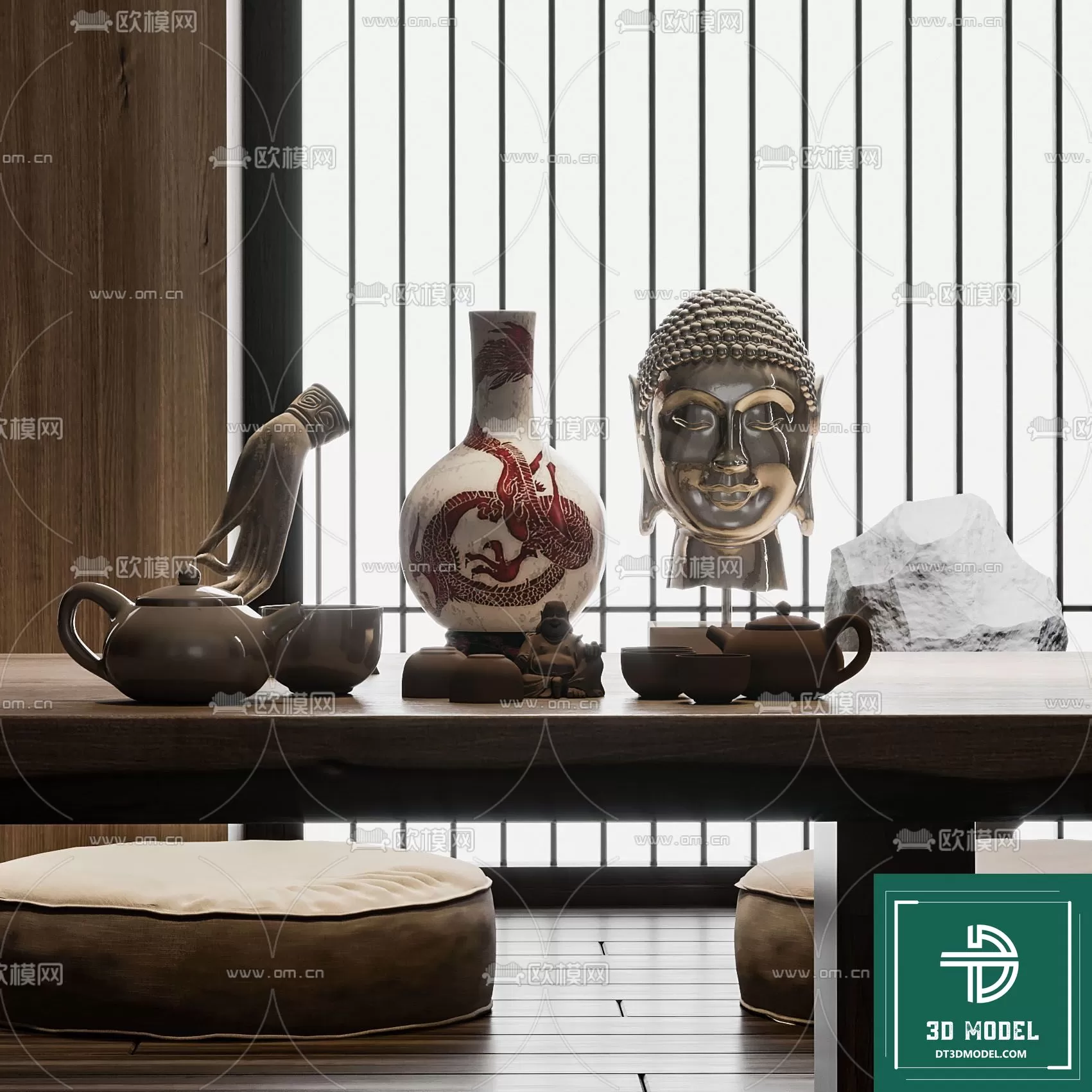 INDOCHINE STYLE – 3D MODELS – 813 INDOCHINE STYLE – 3D MODELS – 813