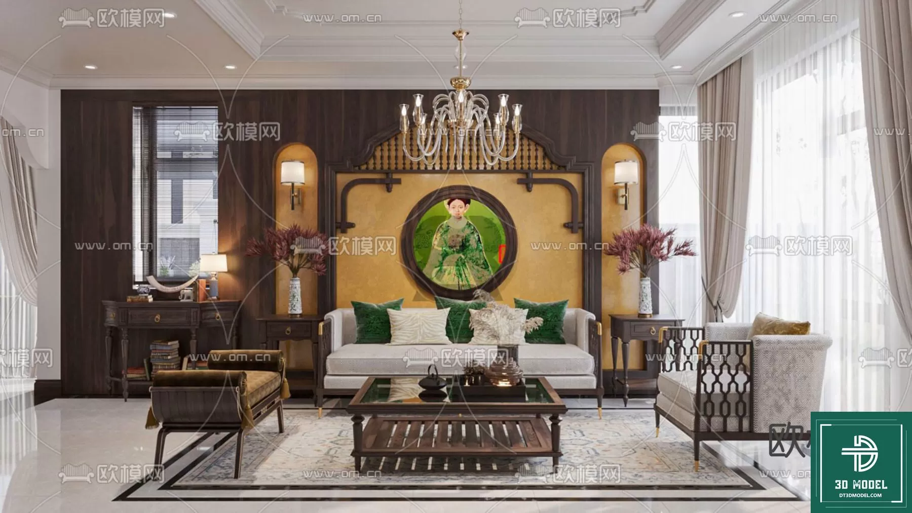 INDOCHINE STYLE – 3D MODELS – 814 INDOCHINE STYLE – 3D MODELS – 814