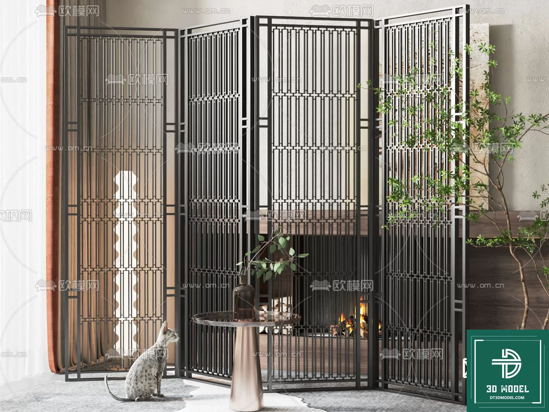 INDOCHINE STYLE – 3D MODELS – 837 INDOCHINE STYLE – 3D MODELS – 837