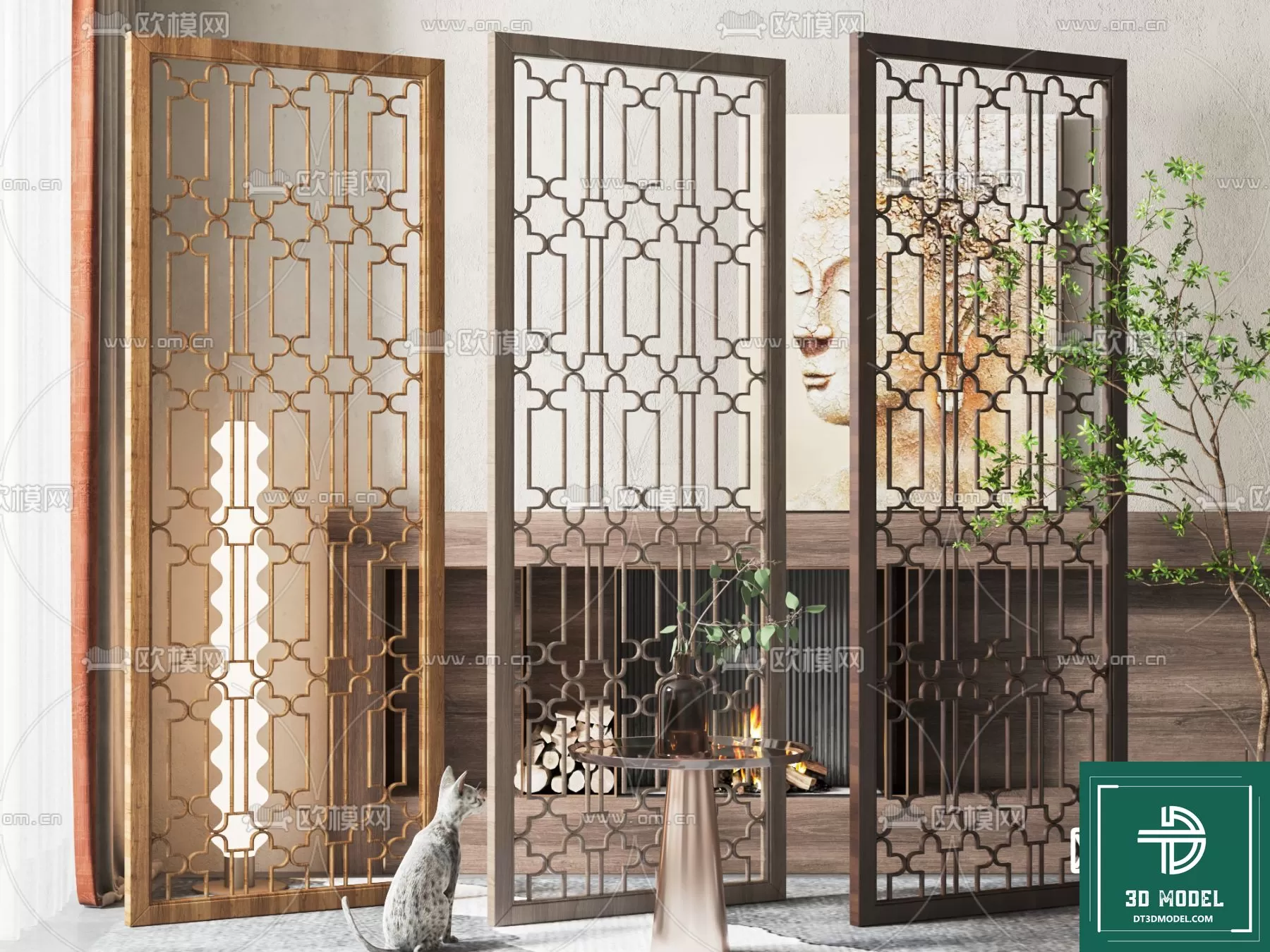 INDOCHINE STYLE – 3D MODELS – 838 INDOCHINE STYLE – 3D MODELS – 838