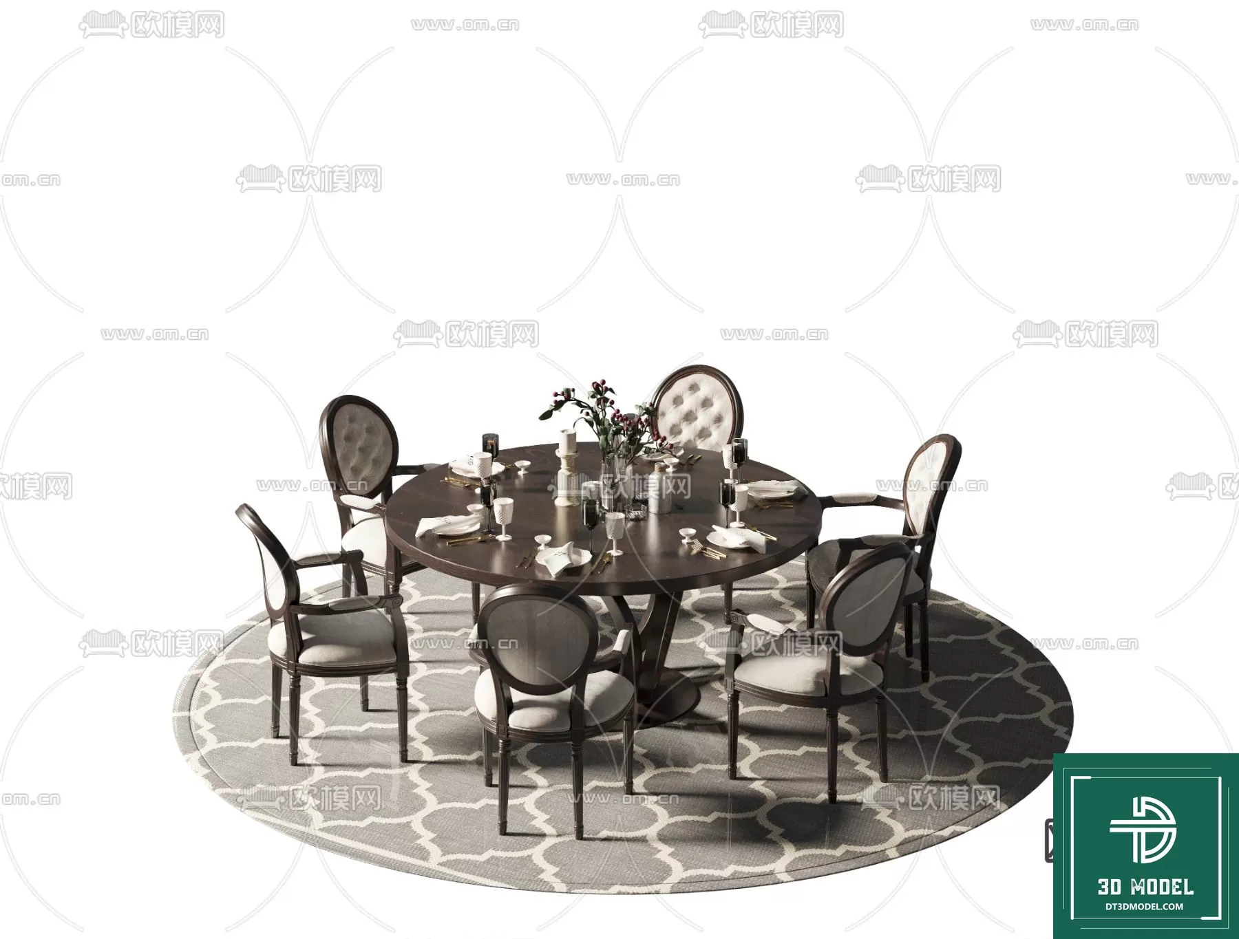 INDOCHINE STYLE – 3D MODELS – 845 INDOCHINE STYLE – 3D MODELS – 845