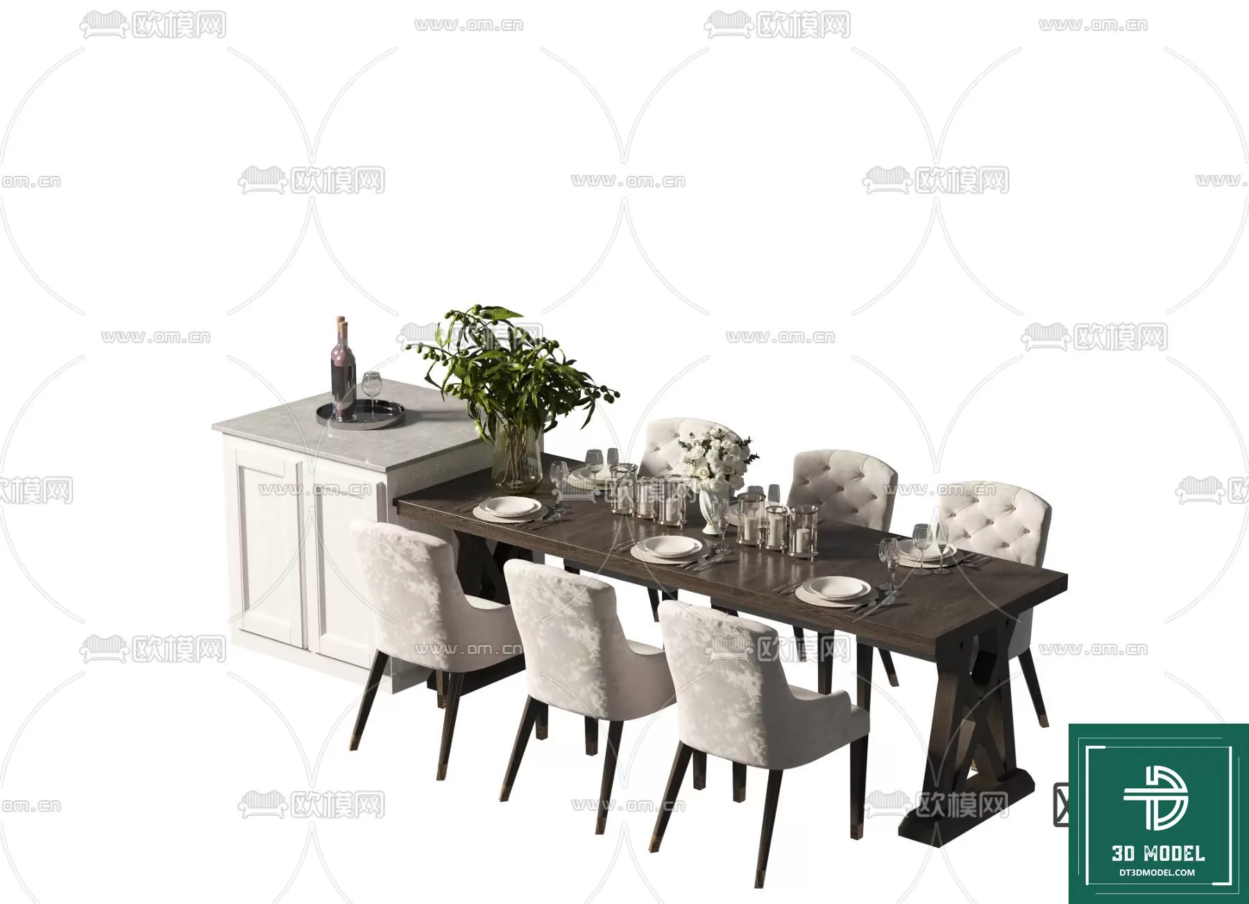 INDOCHINE STYLE – 3D MODELS – 851 INDOCHINE STYLE – 3D MODELS – 851