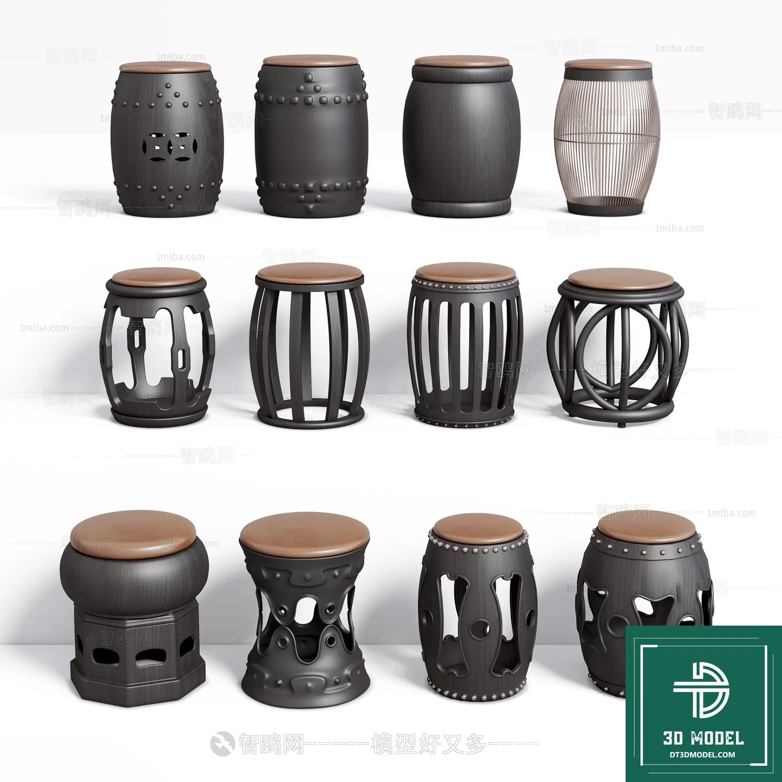 INDOCHINE STYLE – 3D MODELS – 857 INDOCHINE STYLE – 3D MODELS – 857