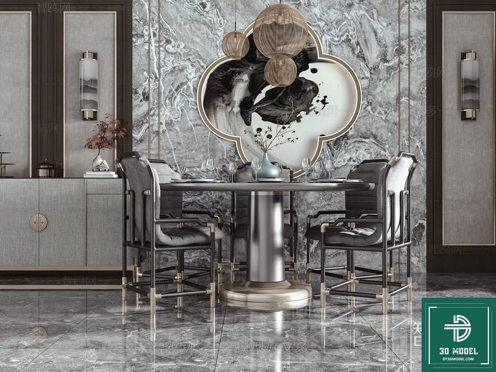 INDOCHINE STYLE – 3D MODELS – 882 INDOCHINE STYLE – 3D MODELS – 882