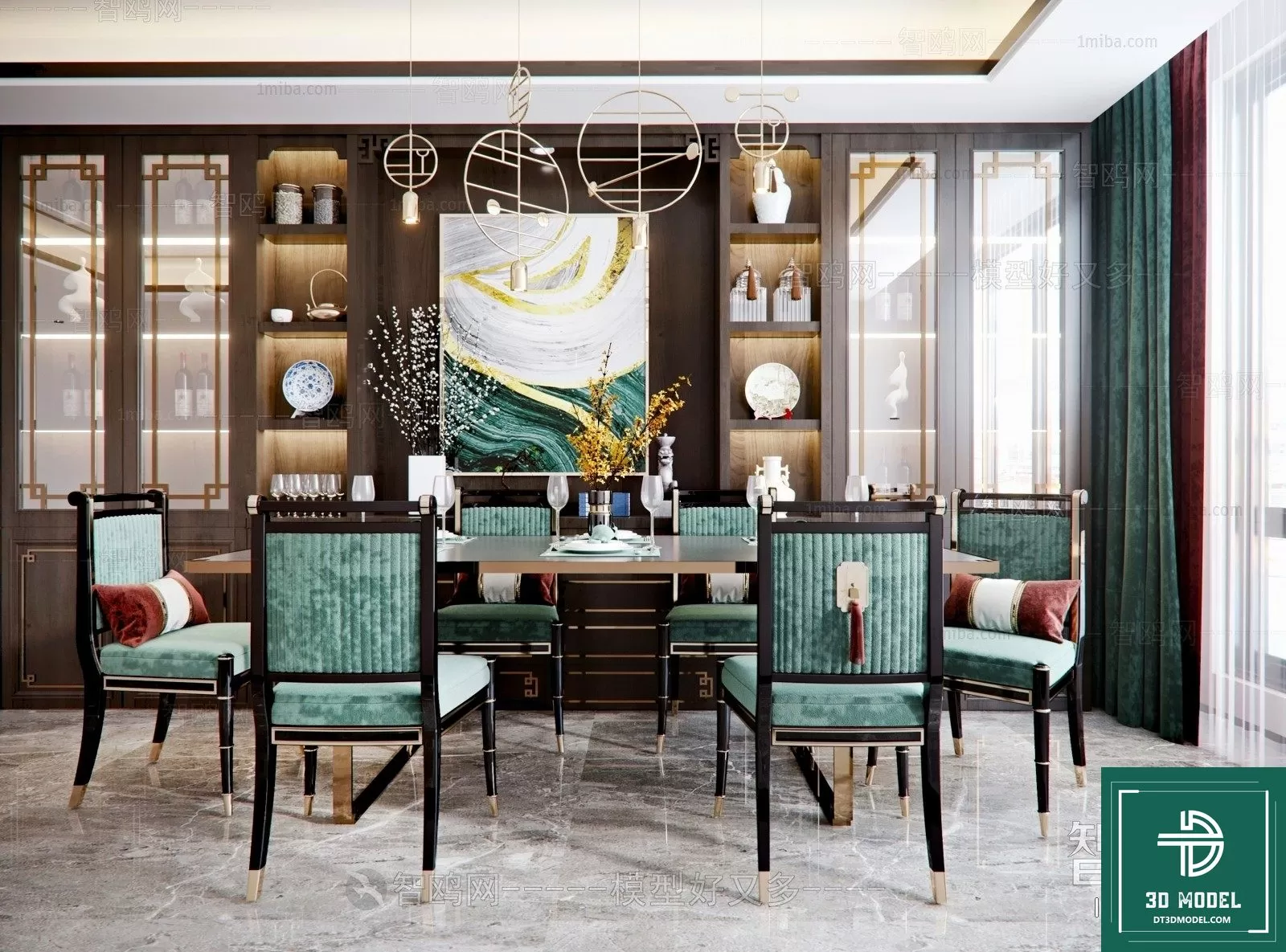 INDOCHINE STYLE – 3D MODELS – 902 INDOCHINE STYLE – 3D MODELS – 902