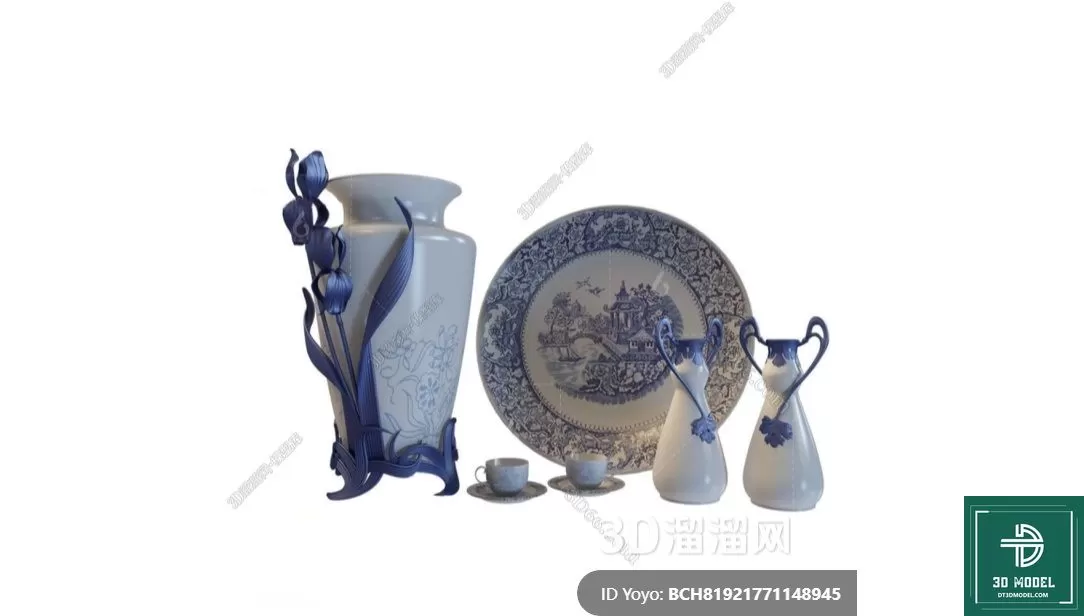 INDOCHINE STYLE – 3D MODELS – 947 INDOCHINE STYLE – 3D MODELS – 947