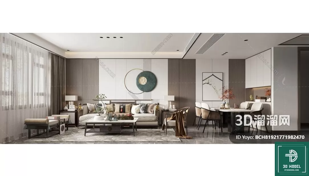 INDOCHINE STYLE – 3D MODELS – 982