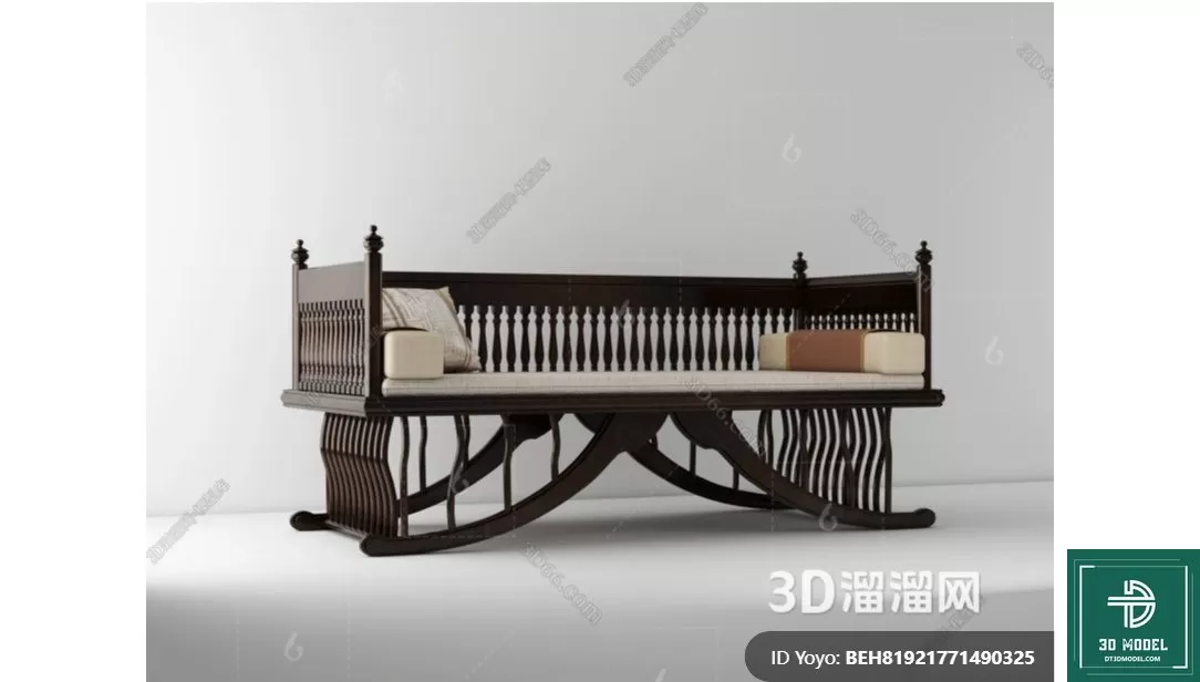 INDOCHINE STYLE – 3D MODELS – 993