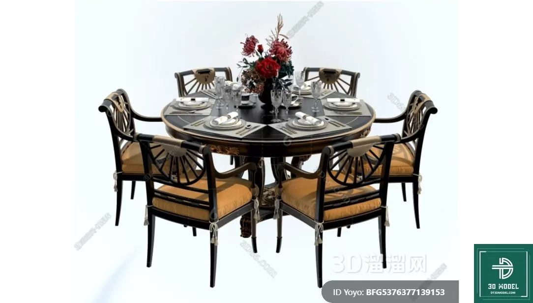 INDOCHINE STYLE – 3D MODELS – 996