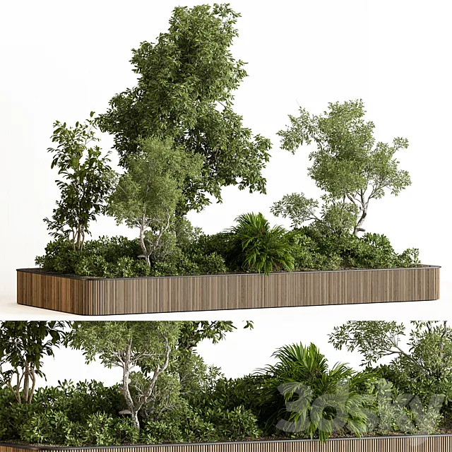 Indoor Plant 750 – Plant Box 3D Model