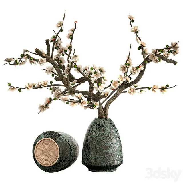 Indoor Plant Set 28 3D Model