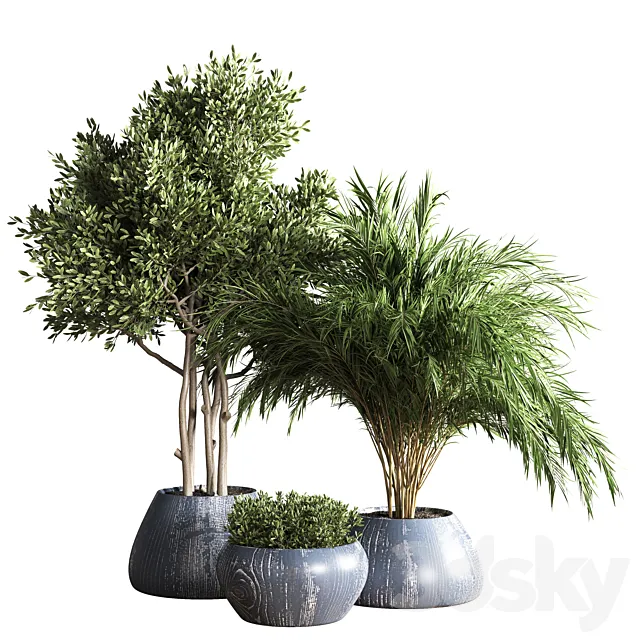 indoor plant stand 18 3DModel