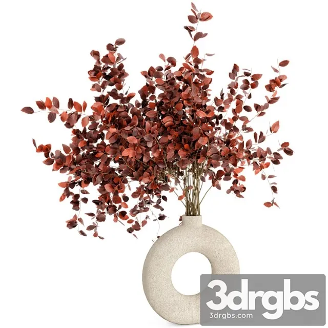 Indoor plants in concrete pots – set 66 Indoor plants in concrete pots – set 66