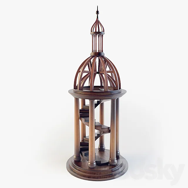 Indoor sculpture Authentic Models Bell Tower Antica 3D Model Indoor sculpture Authentic Models Bell Tower Antica 3D Model