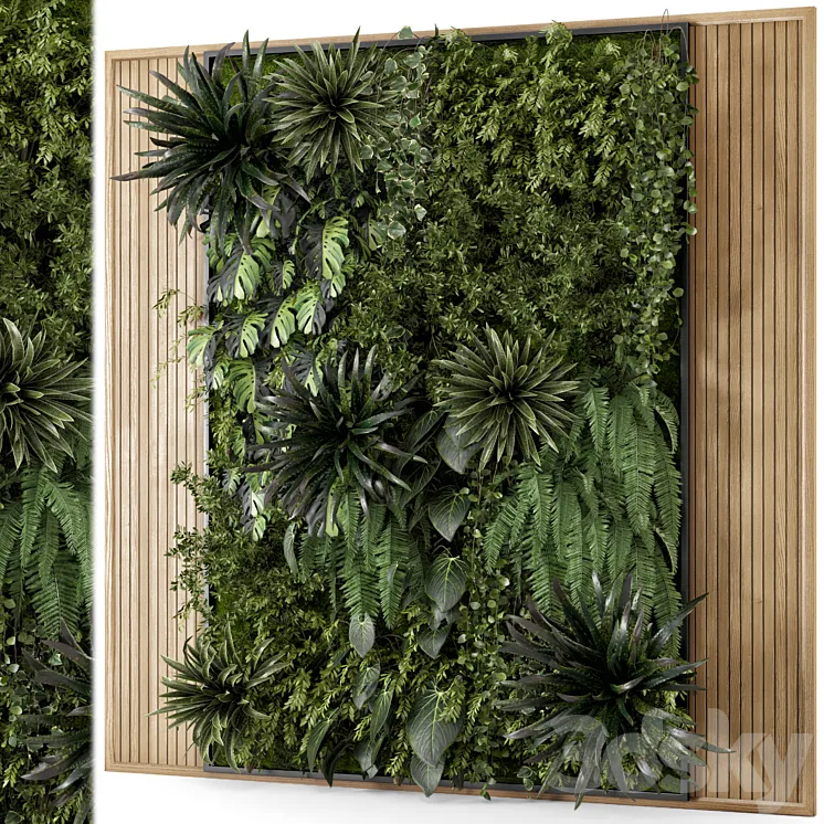 Indoor Wall Vertical Garden Set – Set 1159 3D Model Free Download Indoor Wall Vertical Garden Set – Set 1159 3D Model Free Download