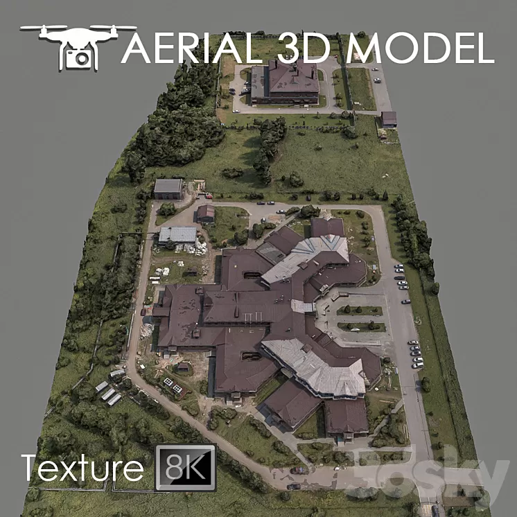 Industrial area 92 3D Model