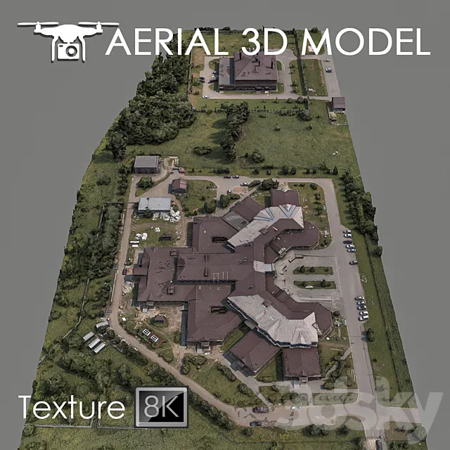 Industrial area 92 3DModel Industrial area 92 3DModel