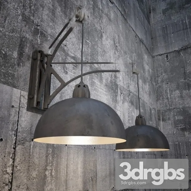 Industrial Wall Light 13 3D Model Download Industrial Wall Light 13 3D Model Download