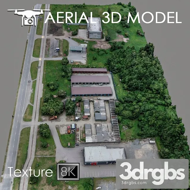 Industrial zone 57 3D Model Download Industrial zone 57 3D Model Download