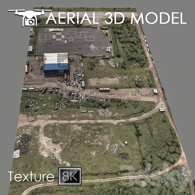 Industrial zone 76 3DModel Industrial zone 76 3DModel