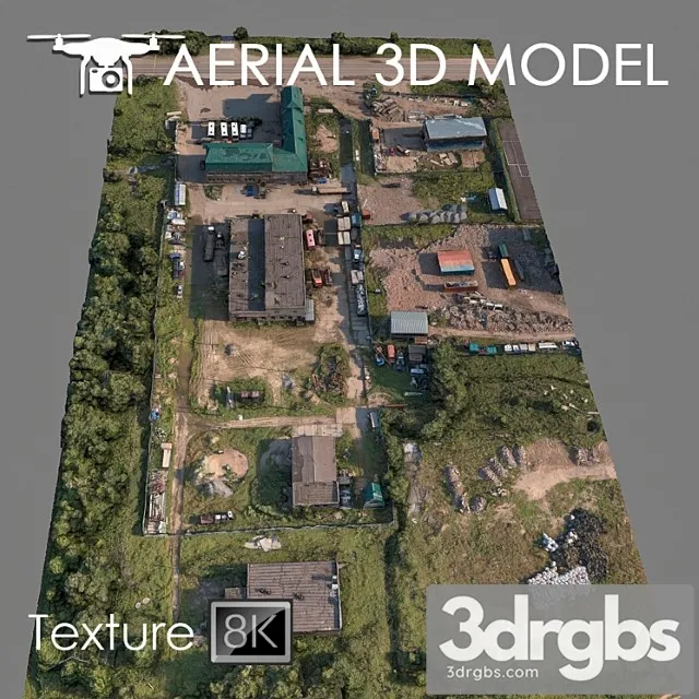 Industrial zone 77 3D Model Download Industrial zone 77 3D Model Download