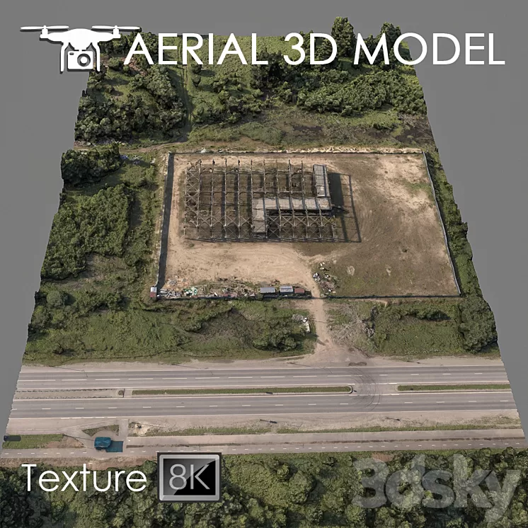 Industrial zone 79 3D Model