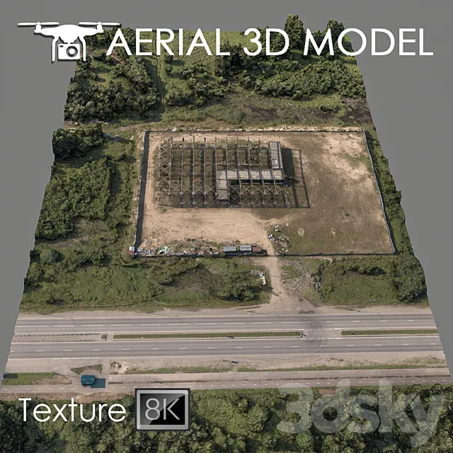 Industrial zone 79 3DModel Industrial zone 79 3DModel