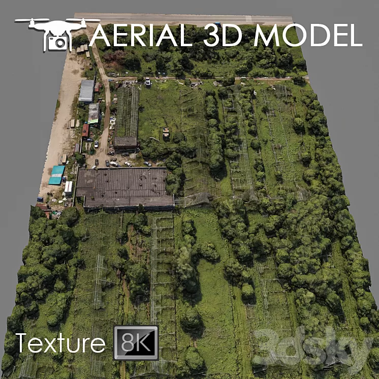 Industrial zone 82 3D Model