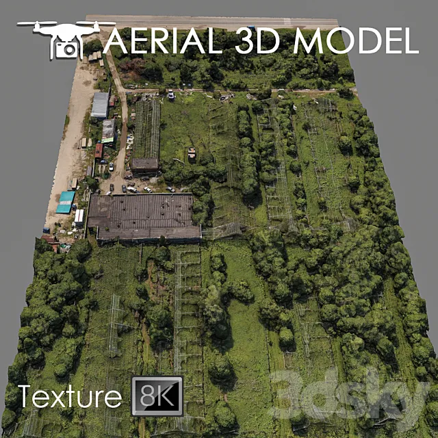 Industrial zone 82 3DModel Industrial zone 82 3DModel