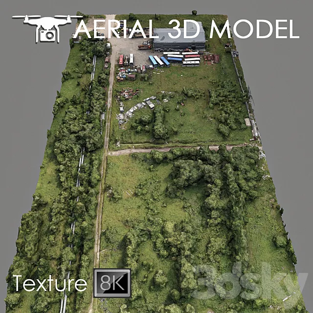 Industrial zone 87 3DModel Industrial zone 87 3DModel