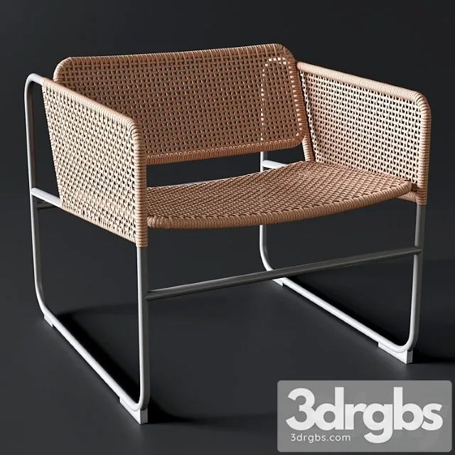 Industryell ikea armchair 3D Model Download