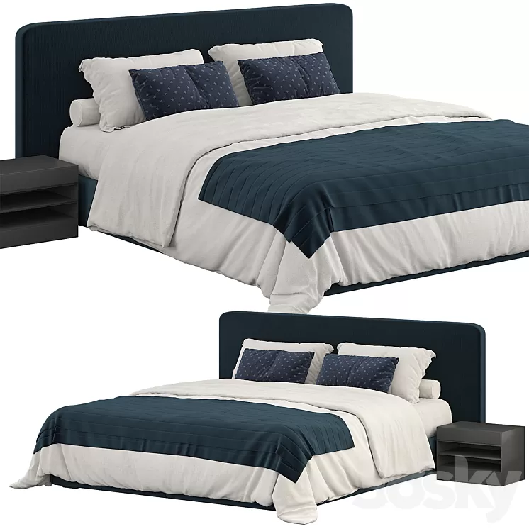 Indy tailor bed 3D Model Free Download