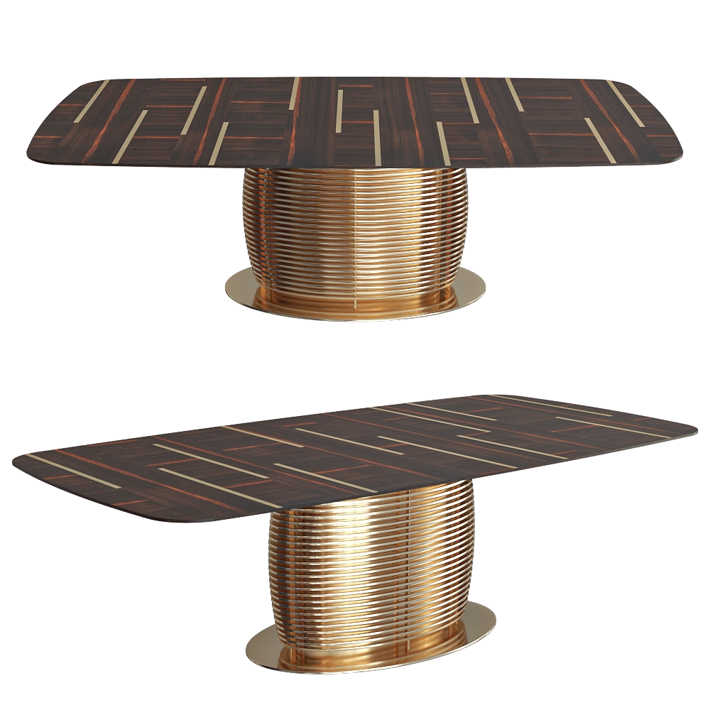 Inedito – Asnaghi – Dining table Aragorn 3D Model Inedito – Asnaghi – Dining table Aragorn 3D Model