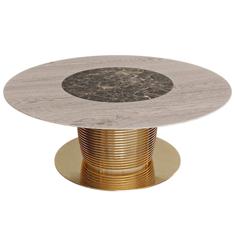 Inedito – Asnaghi – Dining table Aragorn round 3D Model Inedito – Asnaghi – Dining table Aragorn round 3D Model