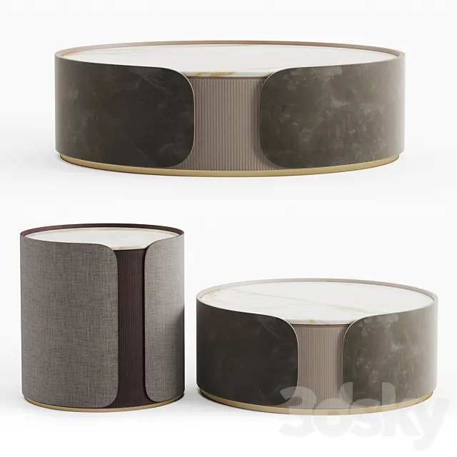 Inedito Asnaghi Gustav coffee table 3DModel