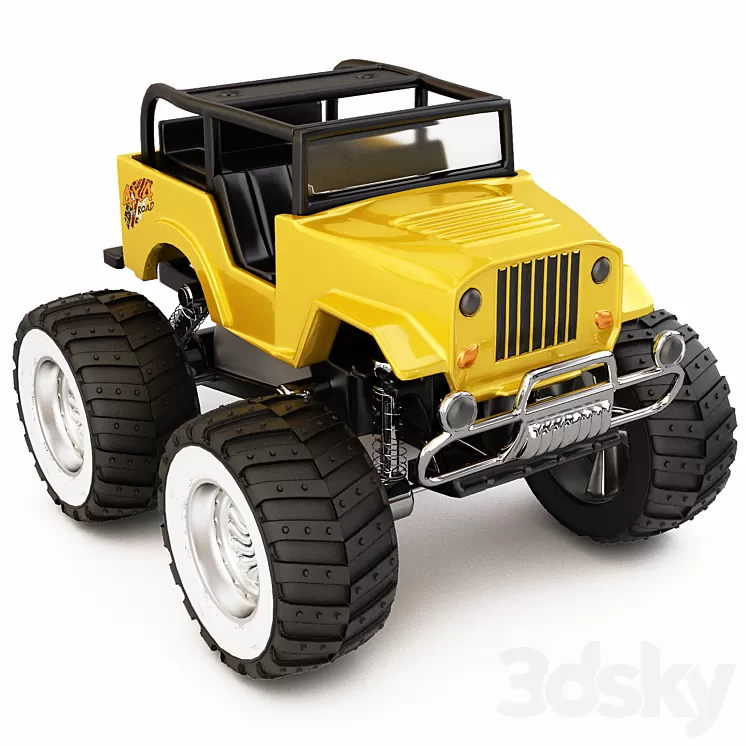 Inertial SUV OFFROAD 4X4 3D Model
