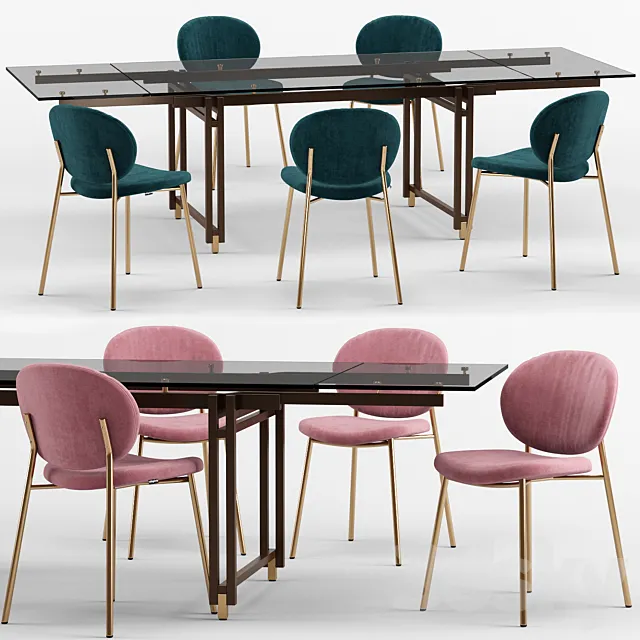 Ines and Berlin – Calligaris 3DModel