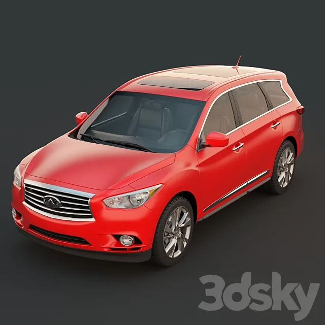 Infinity JX35 3D Model