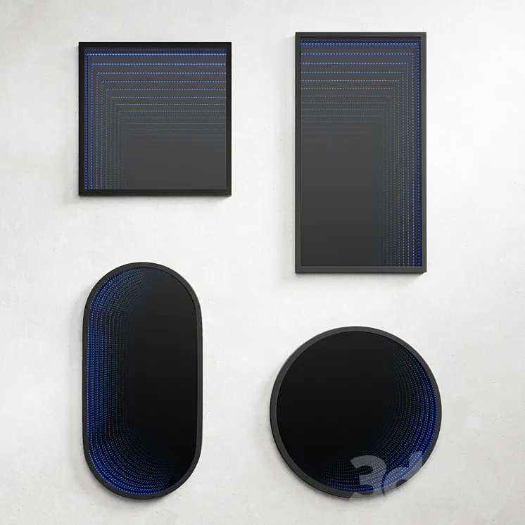 Infinity mirror 3D Model Free Download