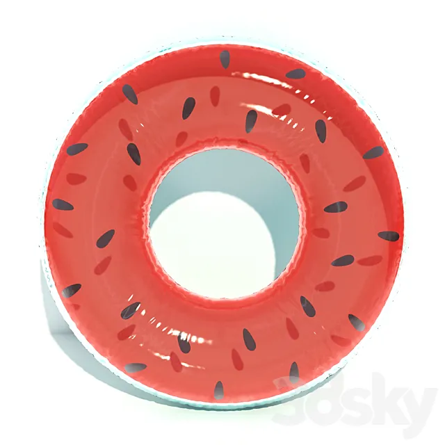 Inflatable circle 3D Model Inflatable circle 3D Model