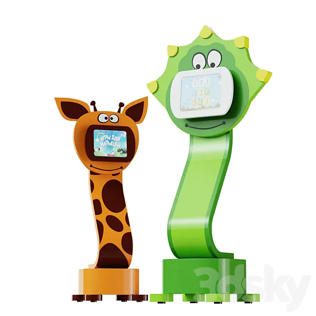 Infostend children's Giraffe Dragon Free Download
