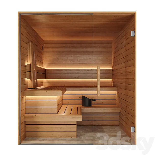 Infrared sauna _ Infrared sauna 3D Model Infrared sauna _ Infrared sauna 3D Model