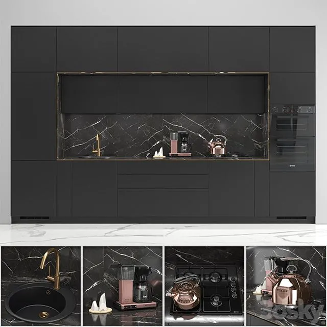 INGE Direct Kitchen 3D Model